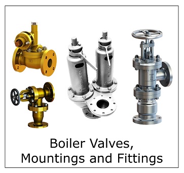 Boiler Valves, Mountings and Fittings